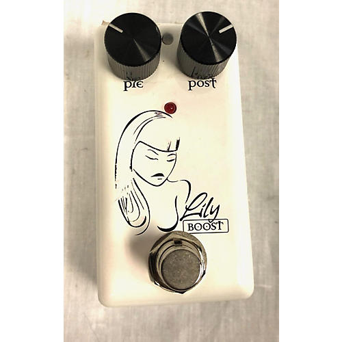 Red Witch Lily Boost Effect Pedal