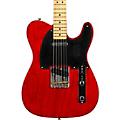 Fender Custom Shop Limited Edition 1951 Nocaster Journeyman Relic Electric Guitar Dirty White BlondeCrimson Red Transparent