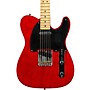 Fender Custom Shop Limited Edition 1951 Nocaster Journeyman Relic Electric Guitar Crimson Red Transparent