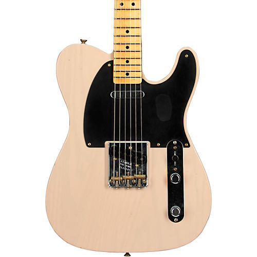 Fender Custom Shop Limited Edition 1951 Nocaster Journeyman Relic Electric Guitar Dirty White Blonde