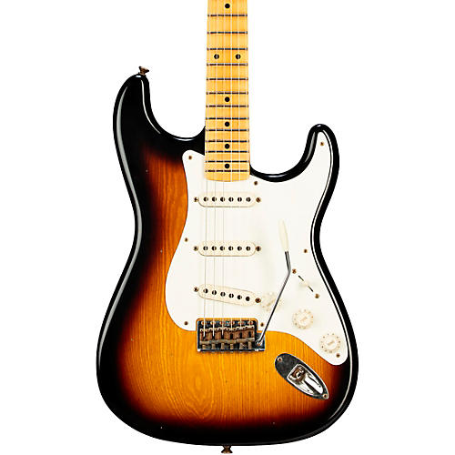 Fender Custom Shop Limited Edition 1956 Stratocaster Journeyman Relic Electric Guitar Wide Fade 2-Color Sunburst