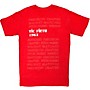 Vic Firth Limited Edition 1963 RED GRAPHIC T-Shirt Large Red