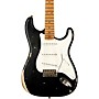 Fender Custom Shop Limited Edition 50s Dualmag II Compound Radius Stratocaster Relic Electric Guitar Black