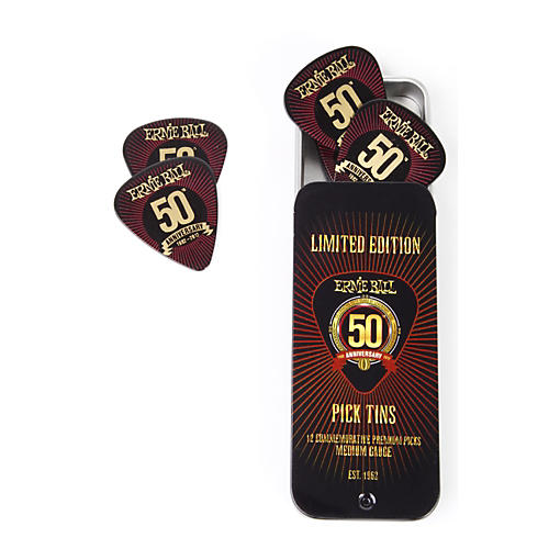 Limited Edition 50th Anniversary Medium Picks with Tin