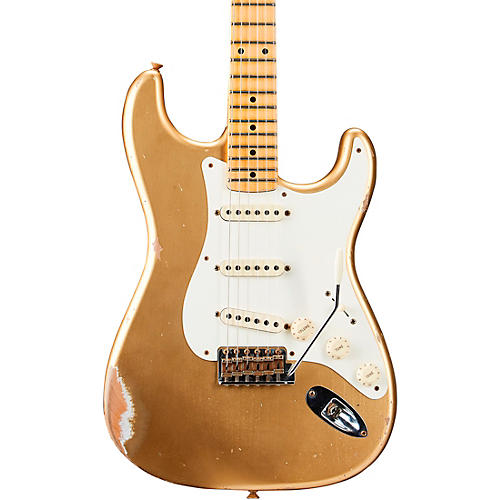 Fender Custom Shop Limited-Edition '57 Stratocaster Relic Electric Guitar HLE Gold