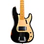 Fender Custom Shop Limited-Edition '58 Precision Bass Relic Aged Black over Chocolate 3-Color Sunburst CZ558190