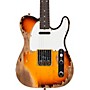 Fender Custom Shop Limited Edition 59 Telecaster Custom Super Heavy Relic Rosewood Fingerboard Electric Guitar Faded Aged Chocolate 3-Color Sunburst CZ559025