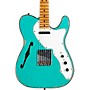 Fender Custom Shop Limited-Edition '60s Custom Telecaster Thinline Relic Maple Fingerboard Electric Guitar Aged Sea Foam Green Sparkle CZ558624