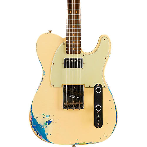 Limited Edition '60s Telecaster HS - Aged White over Blue Flower