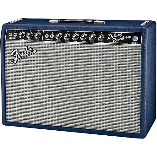 Limited Edition '65 Deluxe Reverb 22W 1x12 Tube Guitar Combo Navy Blues