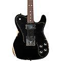 Fender Custom Shop Limited Edition '70s Tele Custom Relic Electric Guitar Aged BlackAged Black