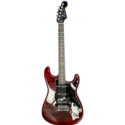 Fender Limited Edition American Ultra Stratocaster HSS Solid Body Electric Guitar Umbra Burst