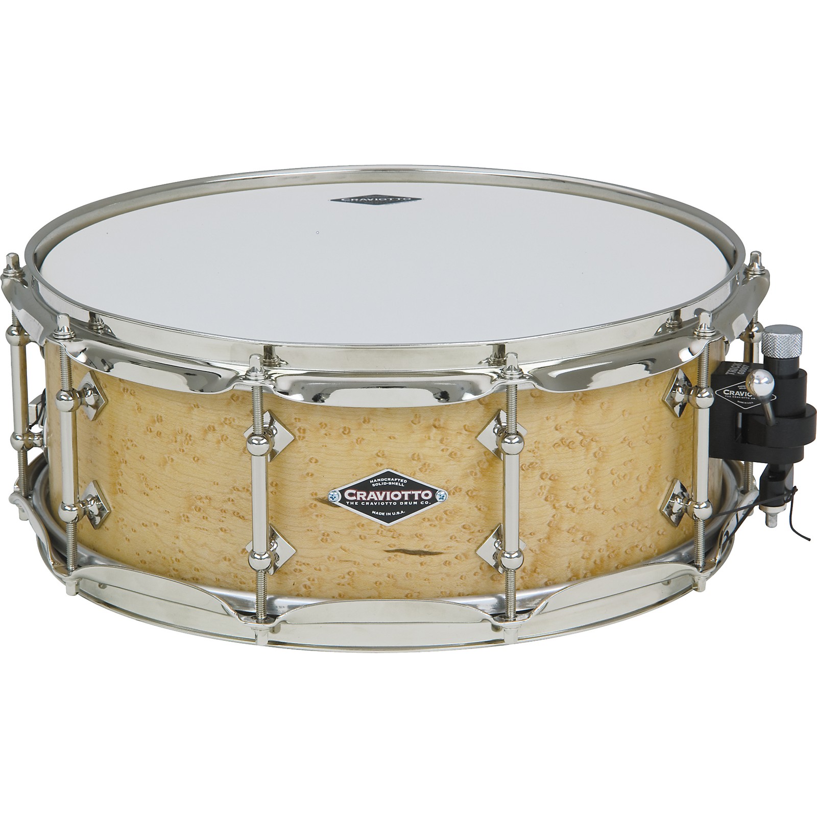 Craviotto Limited Edition BirdsEye Maple Snare Drum Musician's Friend