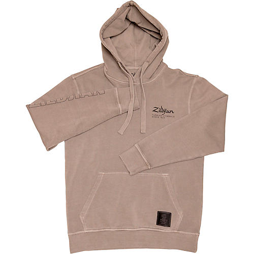 Zildjian Limited-Edition Cotton Hoodie Large Pewter