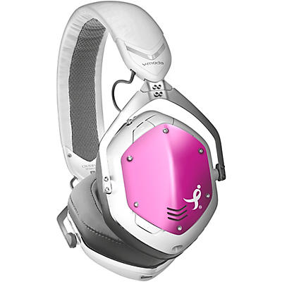 V-MODA Limited-Edition Crossfade 2 Wireless Codex Susan G. Komen Bluetooth Over-Ear Headphone