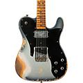 Fender Custom Shop Limited-Edition Electric Telecaster Custom Super Heavy Relic Guitar Aged Inca Silver with Aged Charcoal Frost Metallic BurstAged Inca Silver with Aged Charcoal Frost Metallic Burst