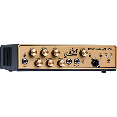 Aguilar Limited-Edition Gold Tone Hammer 500 Bass Amp Head
