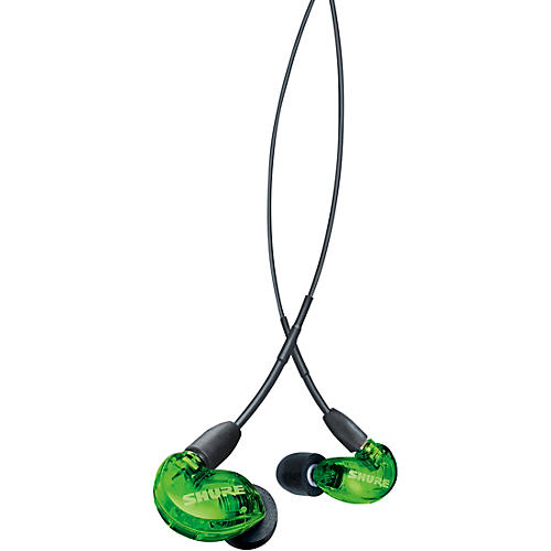 Limited-Edition Green SE215 Sound Isolating Earphones