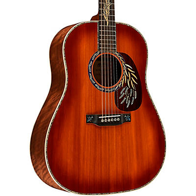 Martin Limited-Edition Hops and Barley Dreadnought Acoustic Guitar