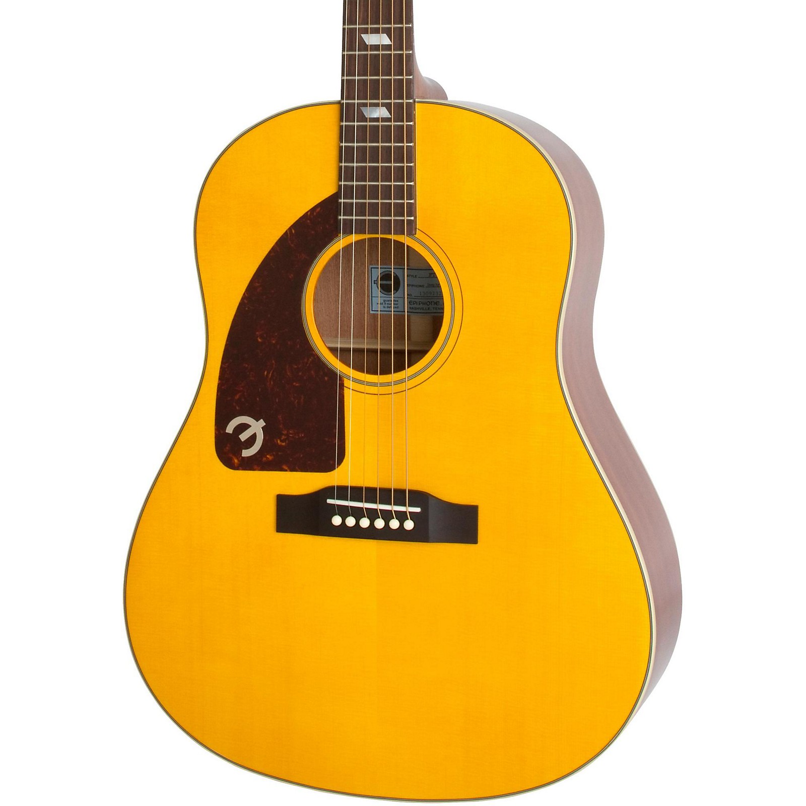 epiphone left handed acoustic
