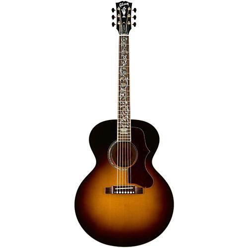 Limited Edition J-185 Quilt Vine Acoustic Electric Guitar