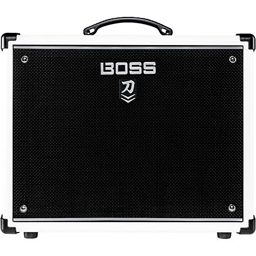 BOSS Limited-Edition Katana KTN-50 MkII 50W 1x12 Guitar Combo Amplifier White