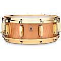 Ludwig Limited-Edition Maple Exotic Snare Drum with Steinway Crown Jewel Veneer and Brass Hardware 14 x 6.5 in. Iced Birch14 x 5 in. Iced Birch