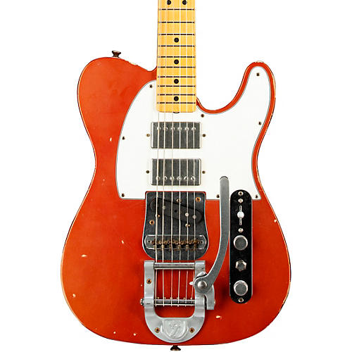 Fender Custom Shop Limited-Edition Mike Campbell 1972 Red Dog Telecaster Electric Guitar Master Built by Dennis Galuska Faded Aged Candy Cola