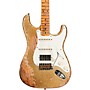 Fender Custom Shop Limited-Edition Nashville Ash-V '57 Stratocaster HSS Super Heavy Relic Electric Guitar Gold Sparkle R117740