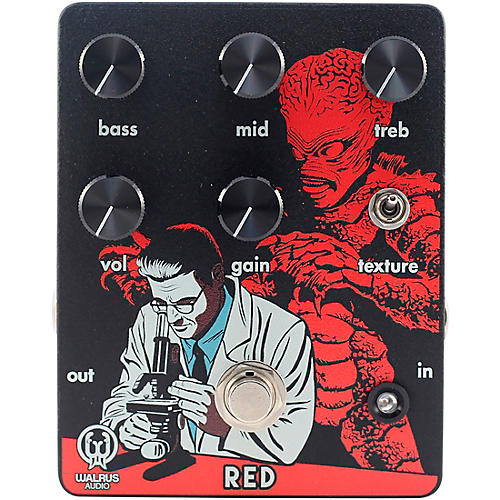 Limited-Edition Red High-Gain Distortion Pedal