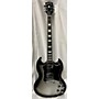 Used Gibson Limited Edition SG Electric Bass Guitar Silverburst