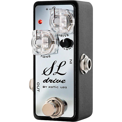 Xotic Limited Edition SL Drive Chrome with Xotic Voltage Doubler Bundle