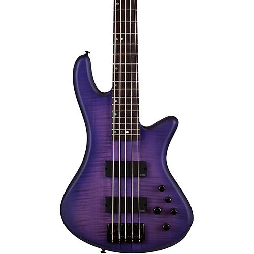 Schecter Guitar Research Limited-Edition Stiletto Studio-5 5-String Bass Condition 2 - Blemished Transparent Purple Burst 197881109820