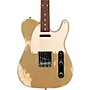 Fender Custom Shop Limited-Edition Texas Telecaster Heavy Relic Electric Guitar Gold Metal Flake/Aged Olympic White R119174