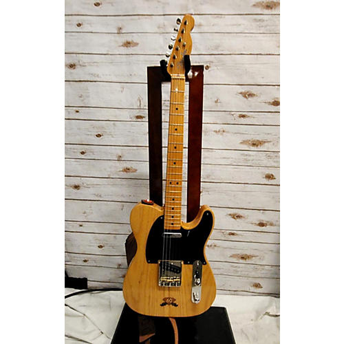 Fender Limited Edition USA 60th Anniversary Ash Telecaster Solid Body Electric Guitar Natural