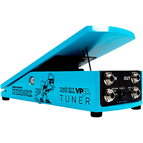 Ernie Ball Limited-Edition VPJR Roadrunner Tuner and Volume Pedal Condition 1 - Mint Blue