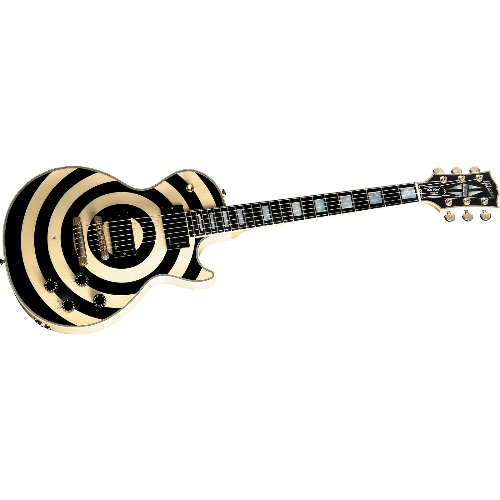 Gibson Custom Limited Run Zakk Wylde Bullseye Aged Les Paul Electric