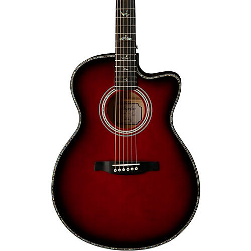 PRS Limited SE Angelus A50E Acoustic-Electric Guitar Fired Red Burst