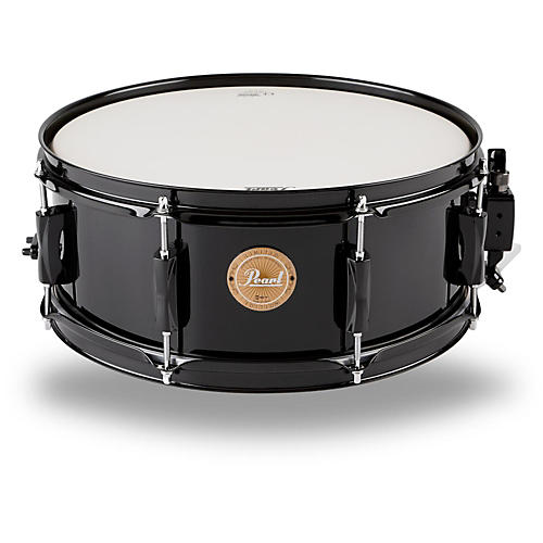 Pearl Limited-edition VPX Vision Birch Snare Drum Black with Black Hardware 14x5.5