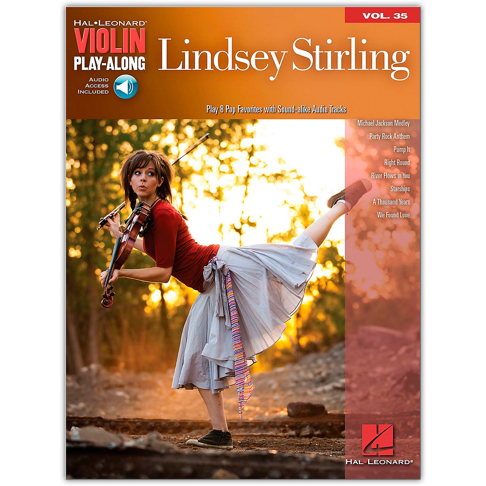 Hal Leonard Lindsey Stirling Violin PlayAlong Volume 35