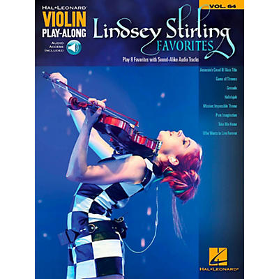 Hal Leonard Lindsey Stirling Favorites Violin Play-Along Volume 64 Book/Audio Online