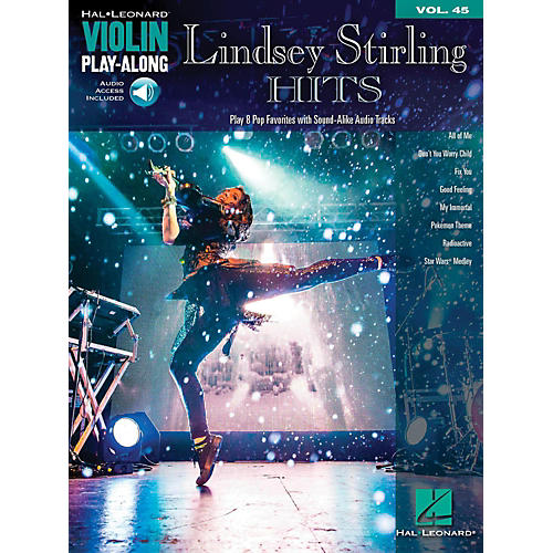Lindsey Stirling Hits Violin Play-Along Vol. 45 Book/Audio Online