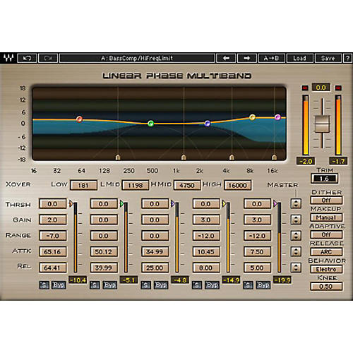 Linear Phase Multiband Compressor Native/TDM/SG Software Download