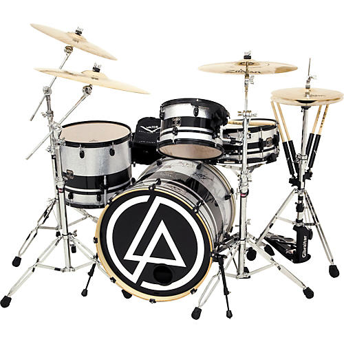 Linkin Park-Signed 4-Piece Club Mod Drum Set