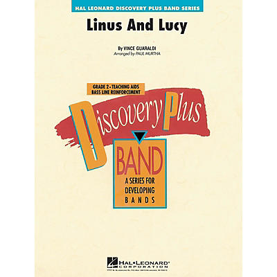 Hal Leonard Linus and Lucy - Discovery Plus Concert Band Series Level 2 arranged by Paul Murtha