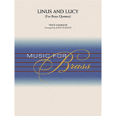 Hal Leonard Linus and Lucy Concert Band Level 3-4 Arranged by John Wasson