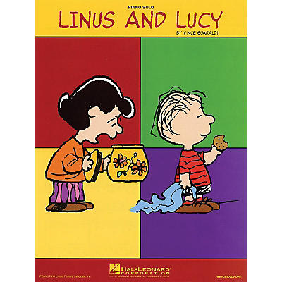 Hal Leonard Linus and Lucy arranged for Piano Solo