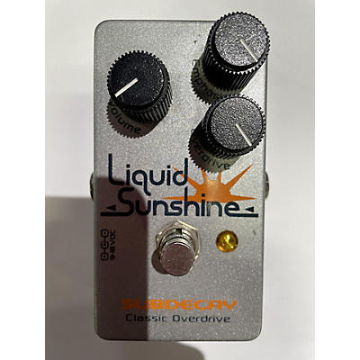 Subdecay Liquid Sunshine Effect Pedal
