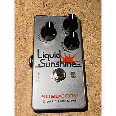Subdecay Liquid Sunshine Effect Pedal