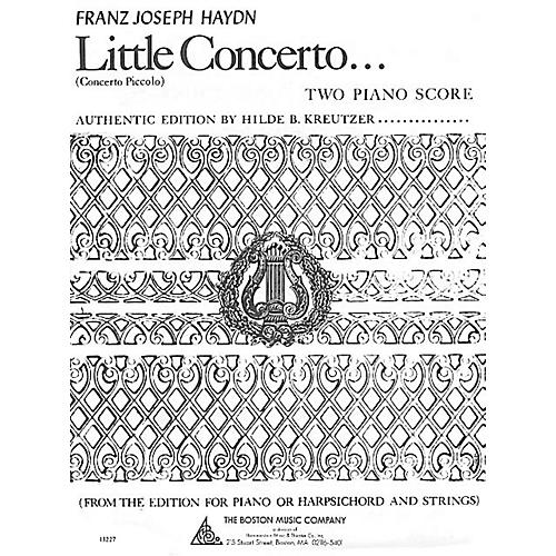 Boston Music Little Concerto in C Music Sales America Series